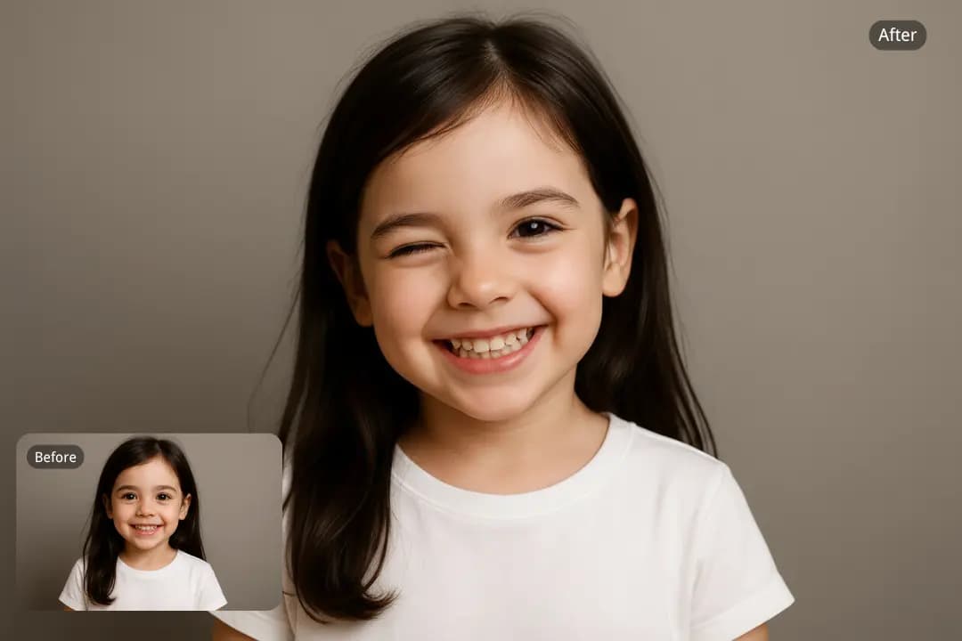 Add Wink to Photo for Unique Profile Pictures