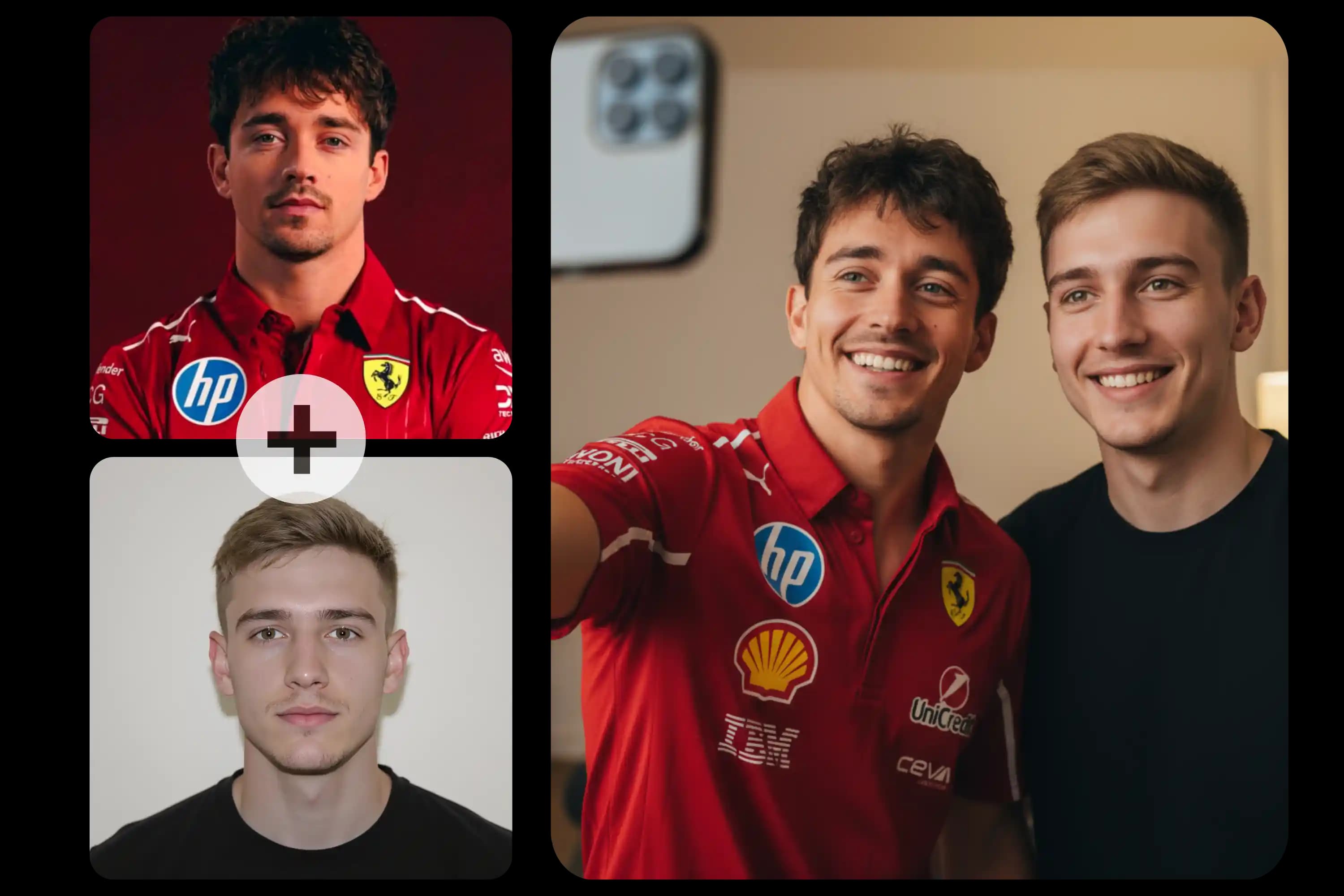 High-Resolution Picture With Celebrity AI Outputs