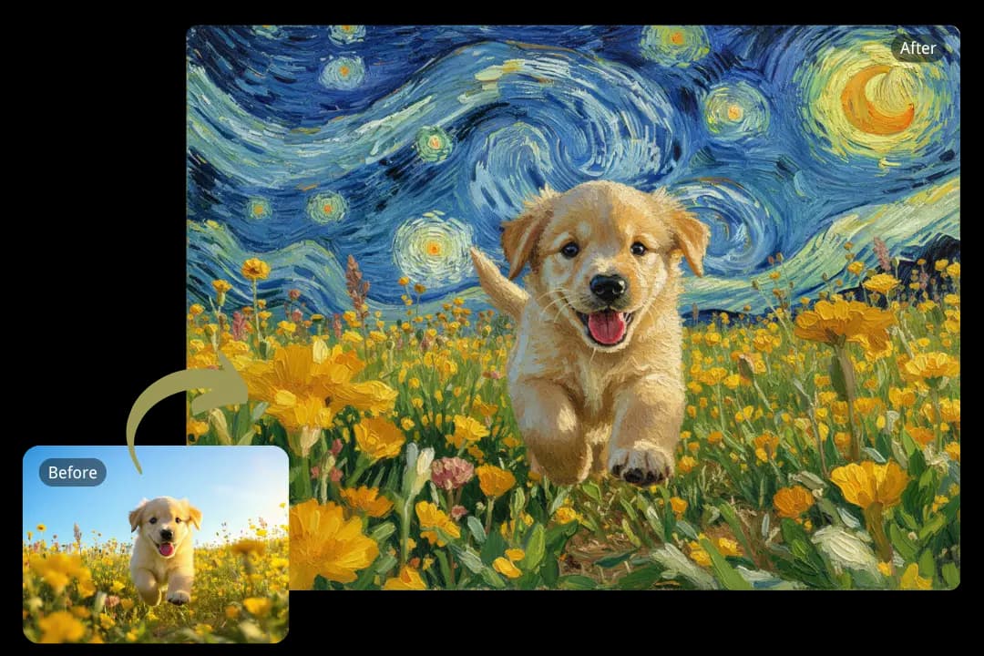Image to Van Gogh – Seamless Style Transformation
