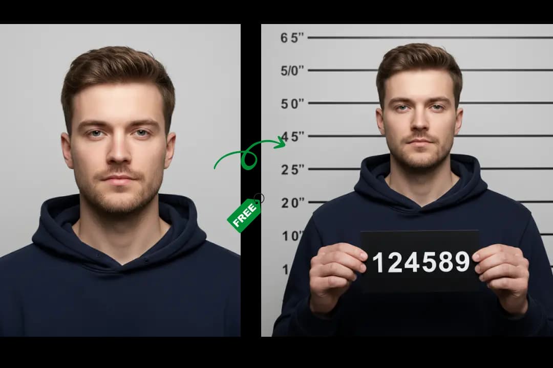 Transform Any Photo with Free AI Mugshot Generator 