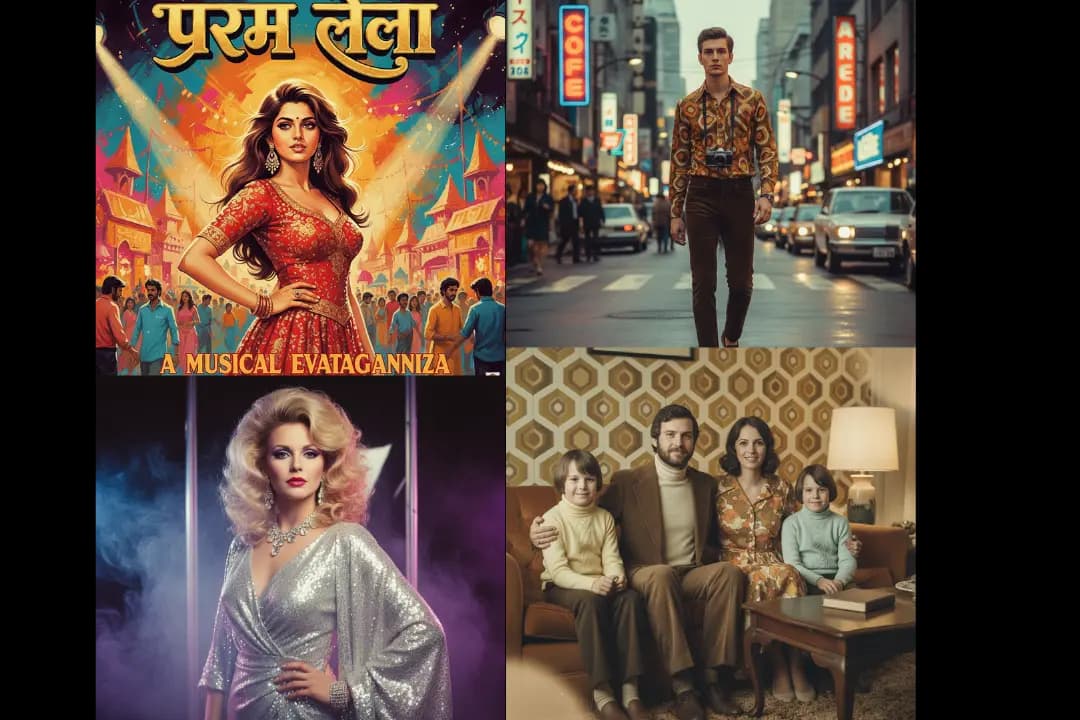 Multiple Gemini AI Retro Styles for Every Mood