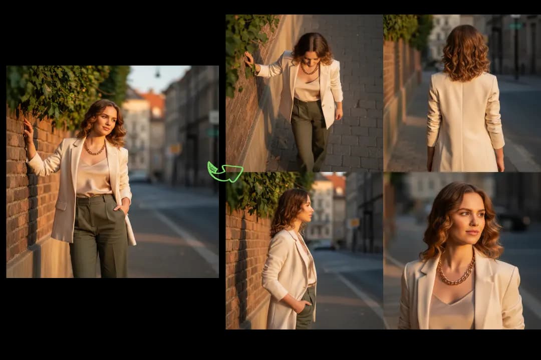 Authentic Gemini AI Change Photo Angle with Nano Banana Pro