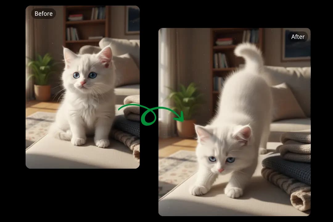 AI Pose Changer for People, Pets, and Characters