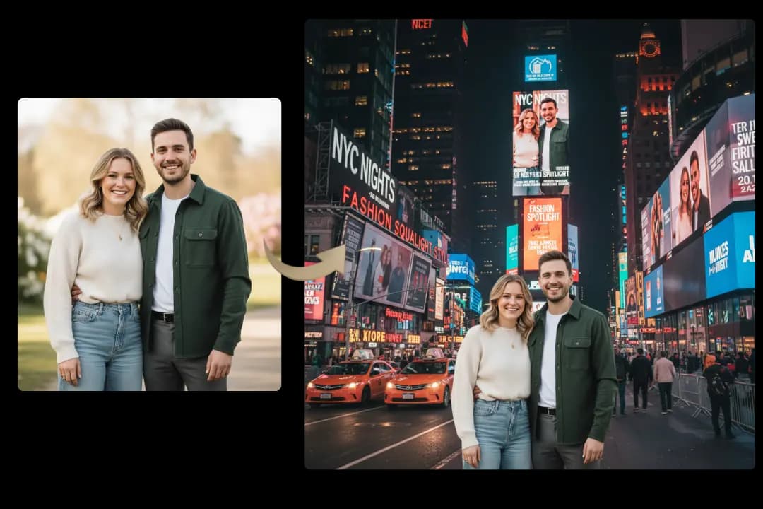 Social-Media Ready Times Square Billboard Photo of Yourself