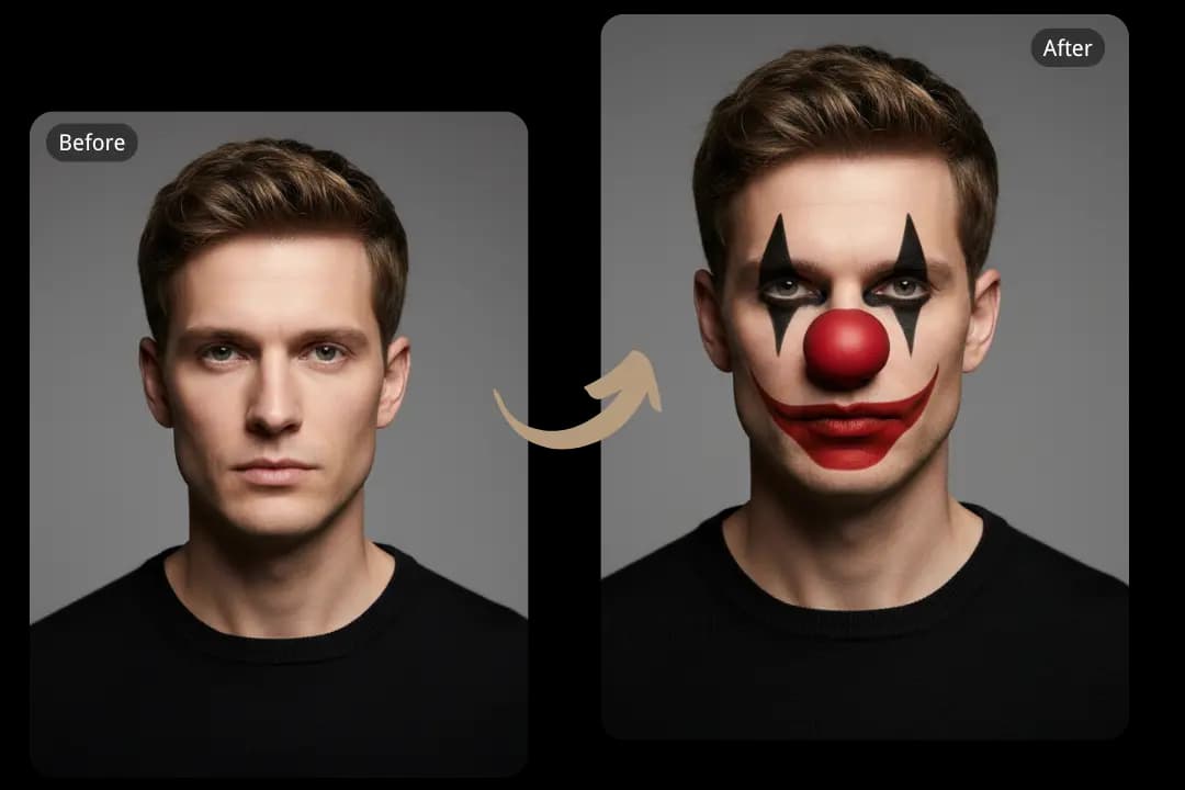 Easy-to-Use Online Clown Filter for Effortless Makeup