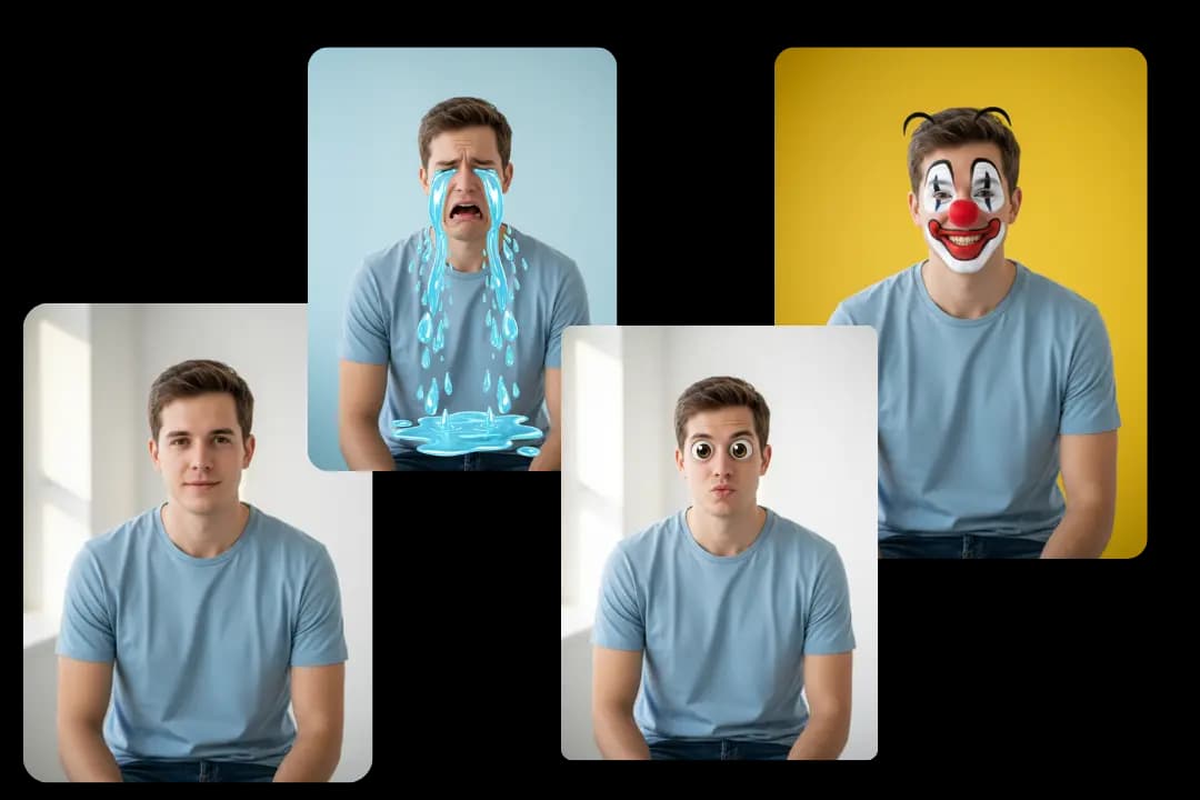 Realistic Funny Face Filters TikTok Reactions