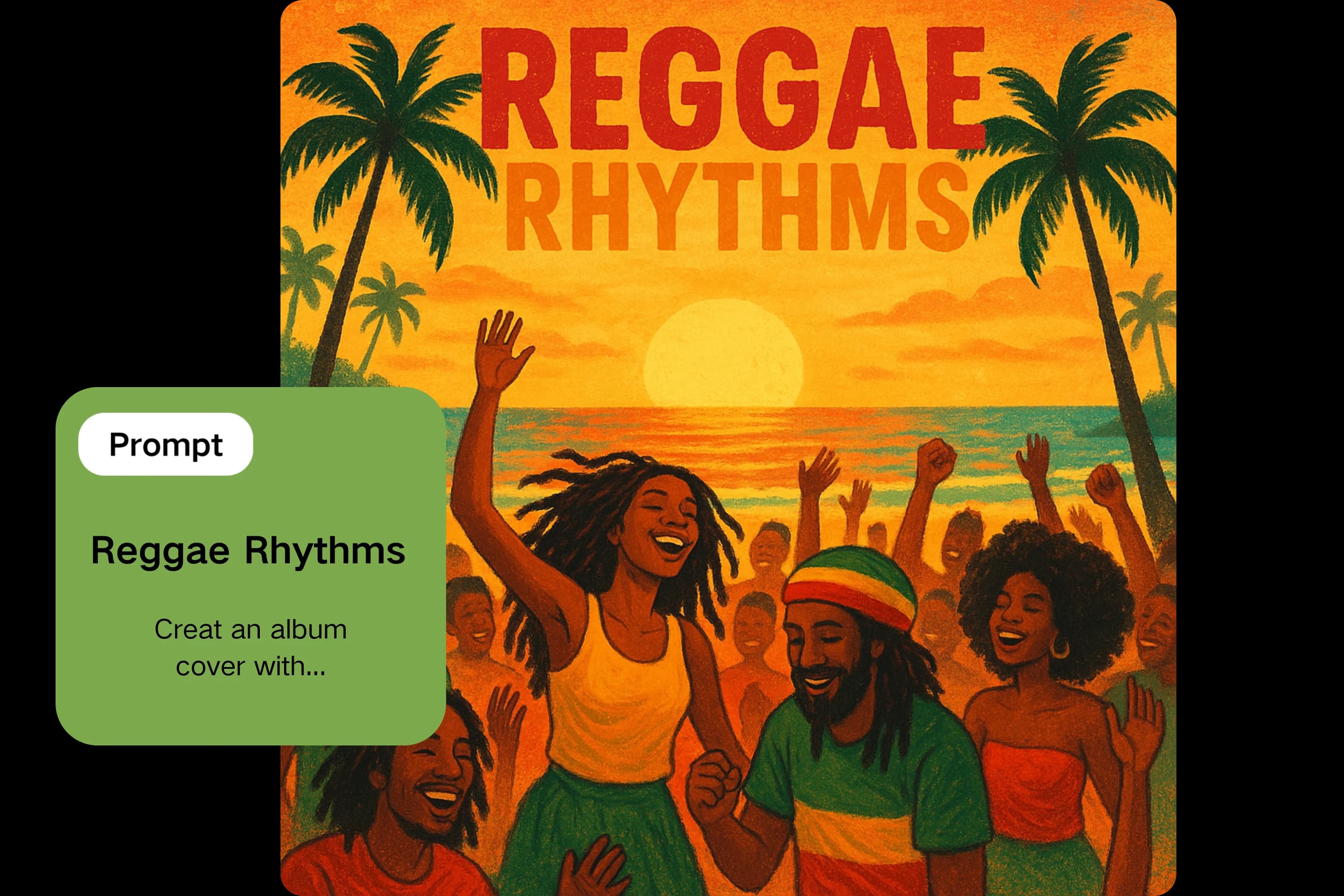 Customized AI Album Cover Creation