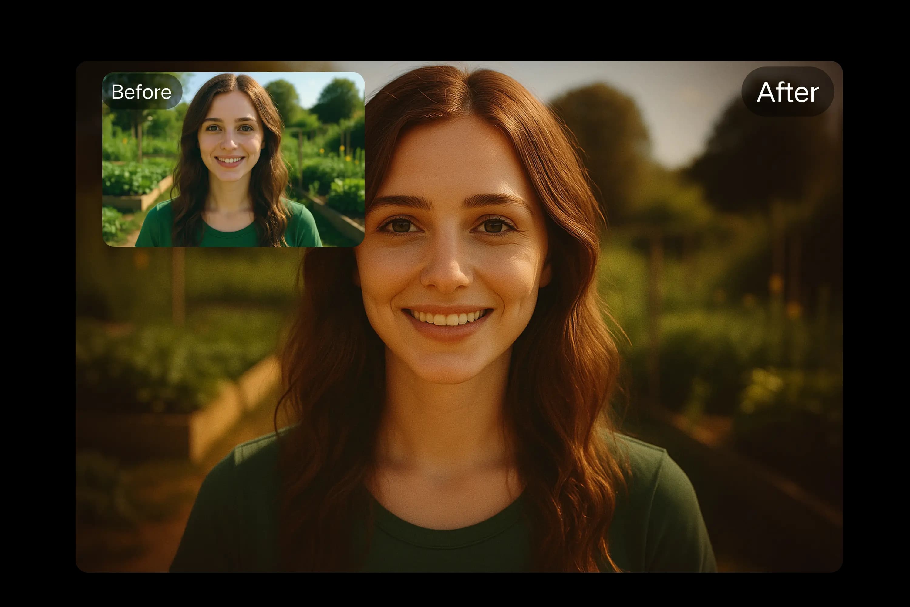 Customizable Vignette Intensity: