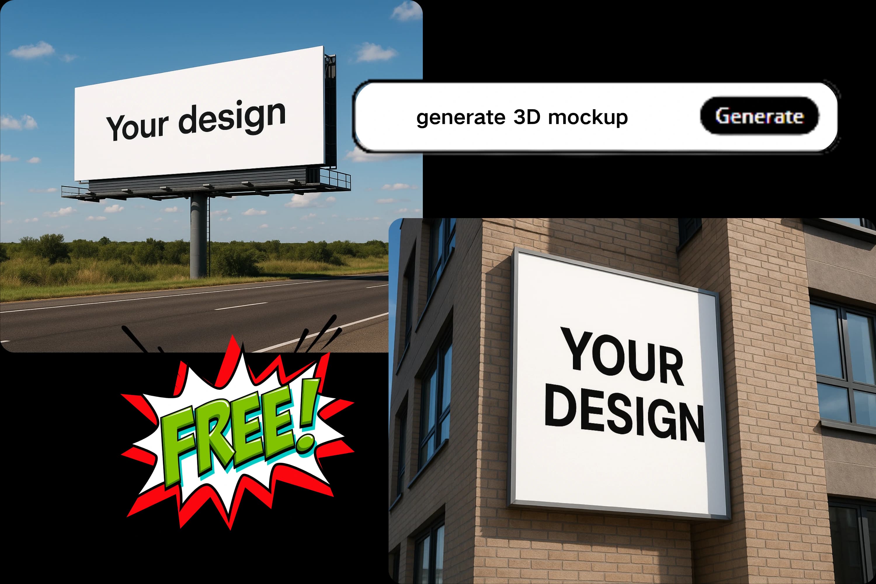 Advanced 3D Mockup Creation
