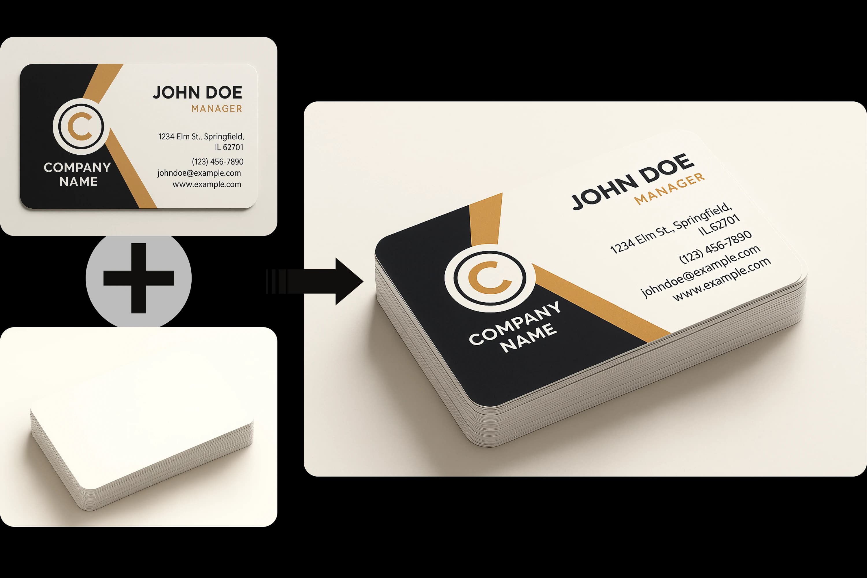 Seamless Business Card Mockup Integration