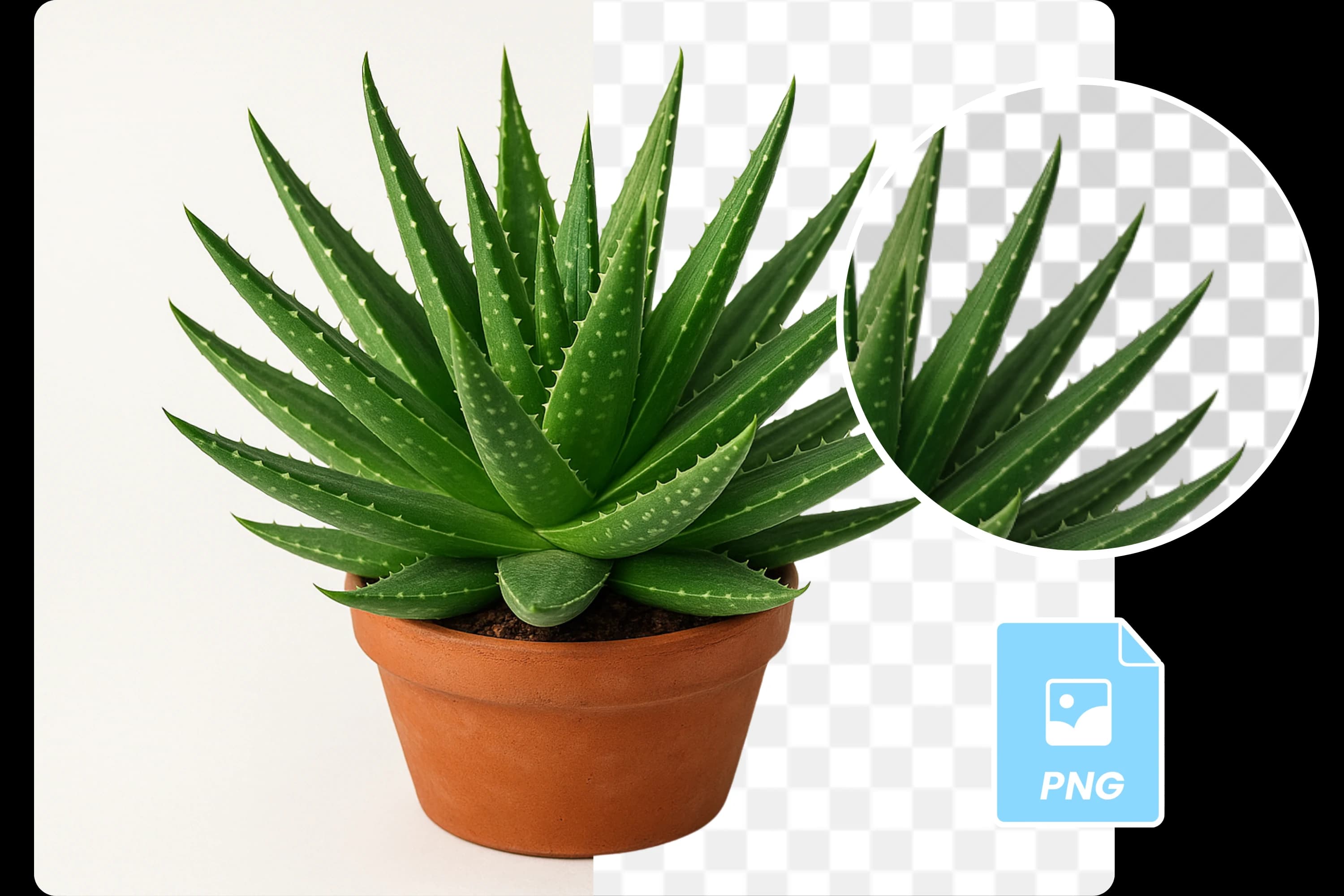 Create Transparent PNG Without Quality Loss