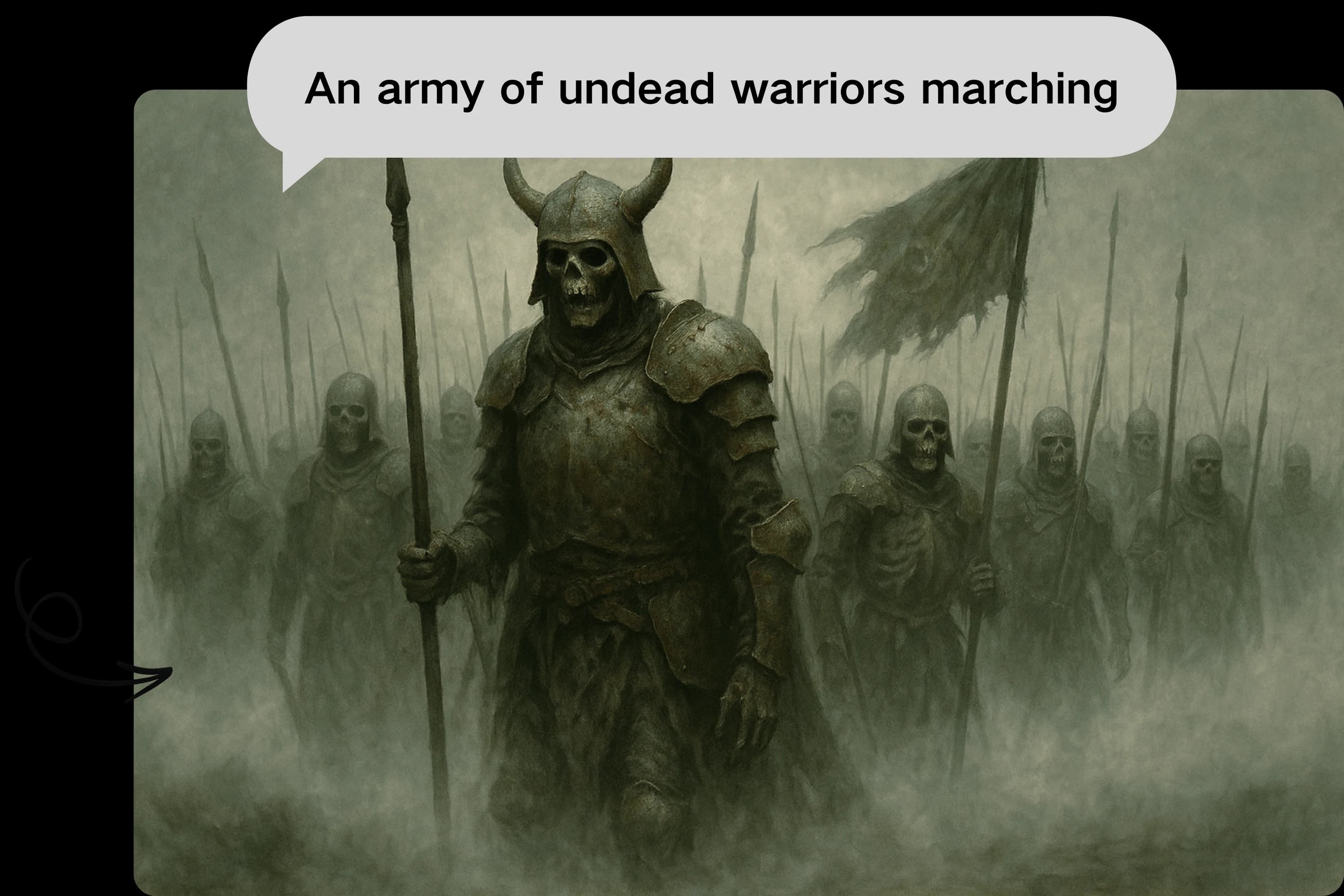 🎨 Create Dark Fantasy Art from Text