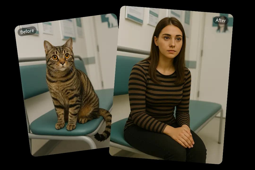 One-Click Pet to Human Conversion Without Login for Cat to Human Adventures