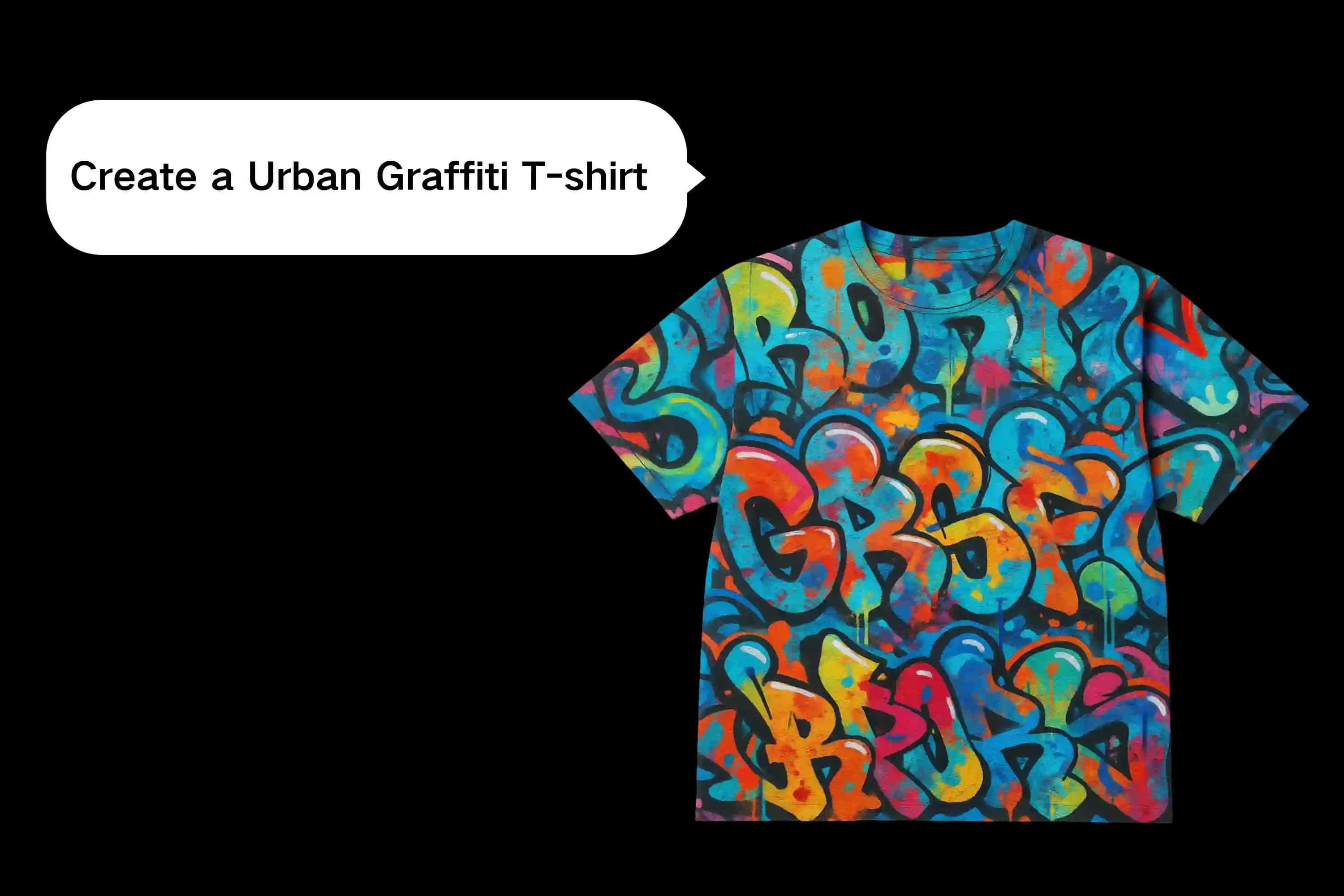 Text-to-AI T-Shirt Design