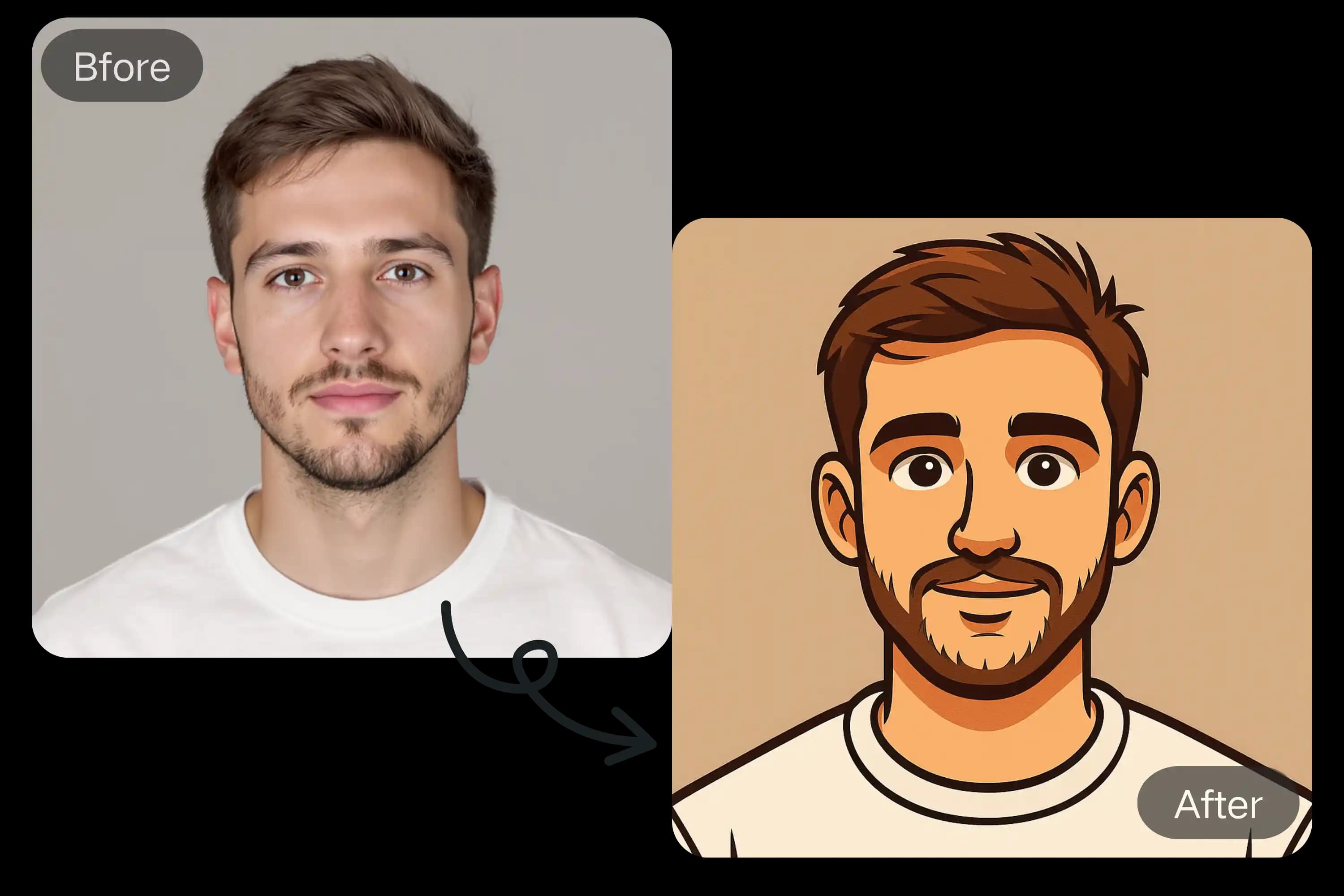 One-Click Turn Yourself into a Cartoon