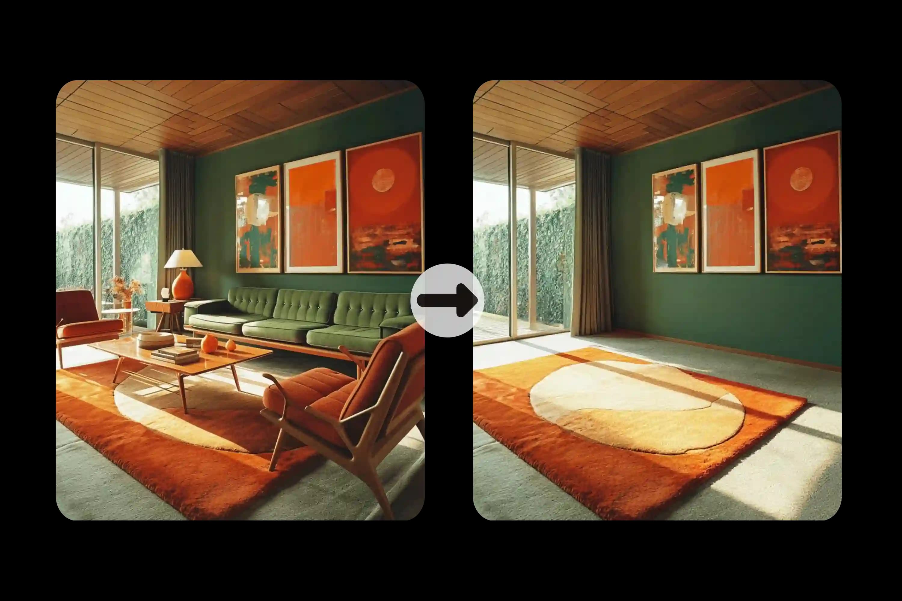 Instantly Remove Furniture from Photo with AI