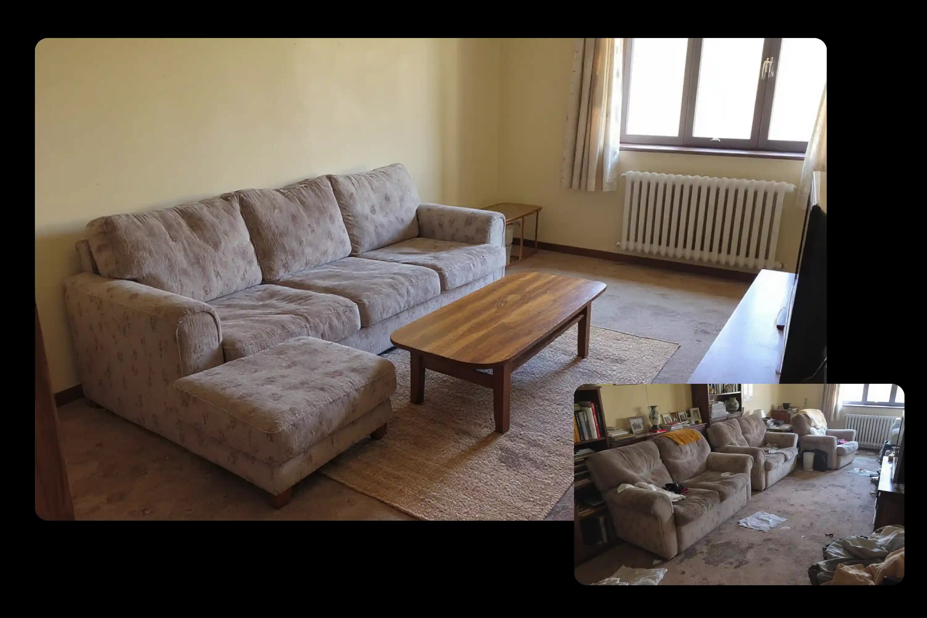 AI Room Design Free with Furniture Removal