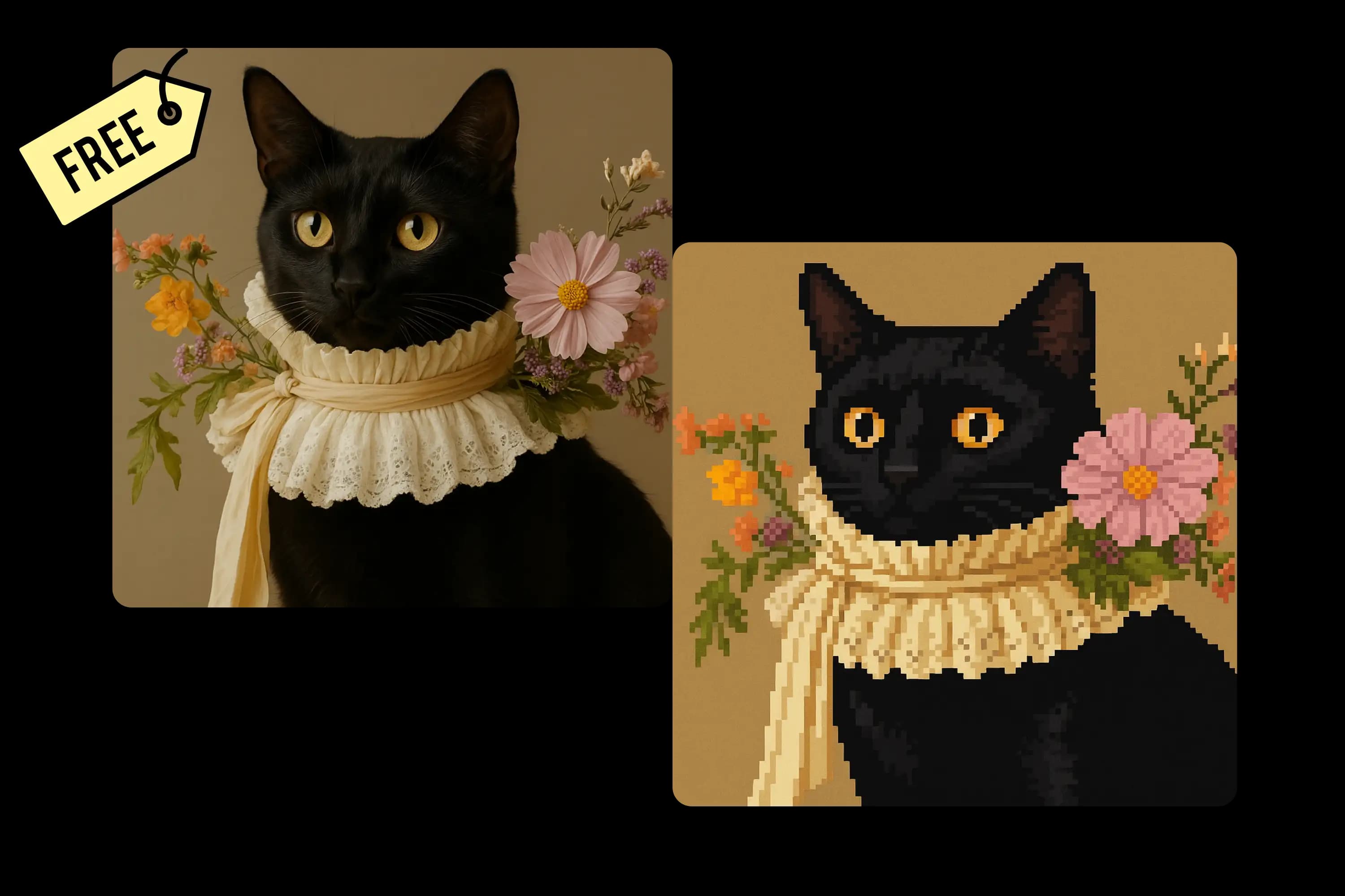 ⚡ Free and Fast Pixel Art Generator — No Sign-Up Needed