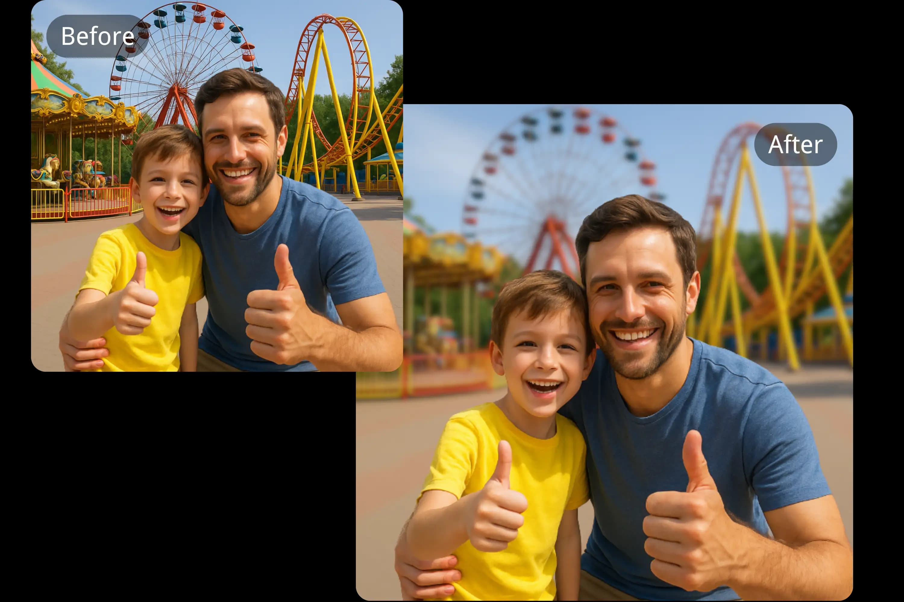 AI-Powered Subject & Background Detection