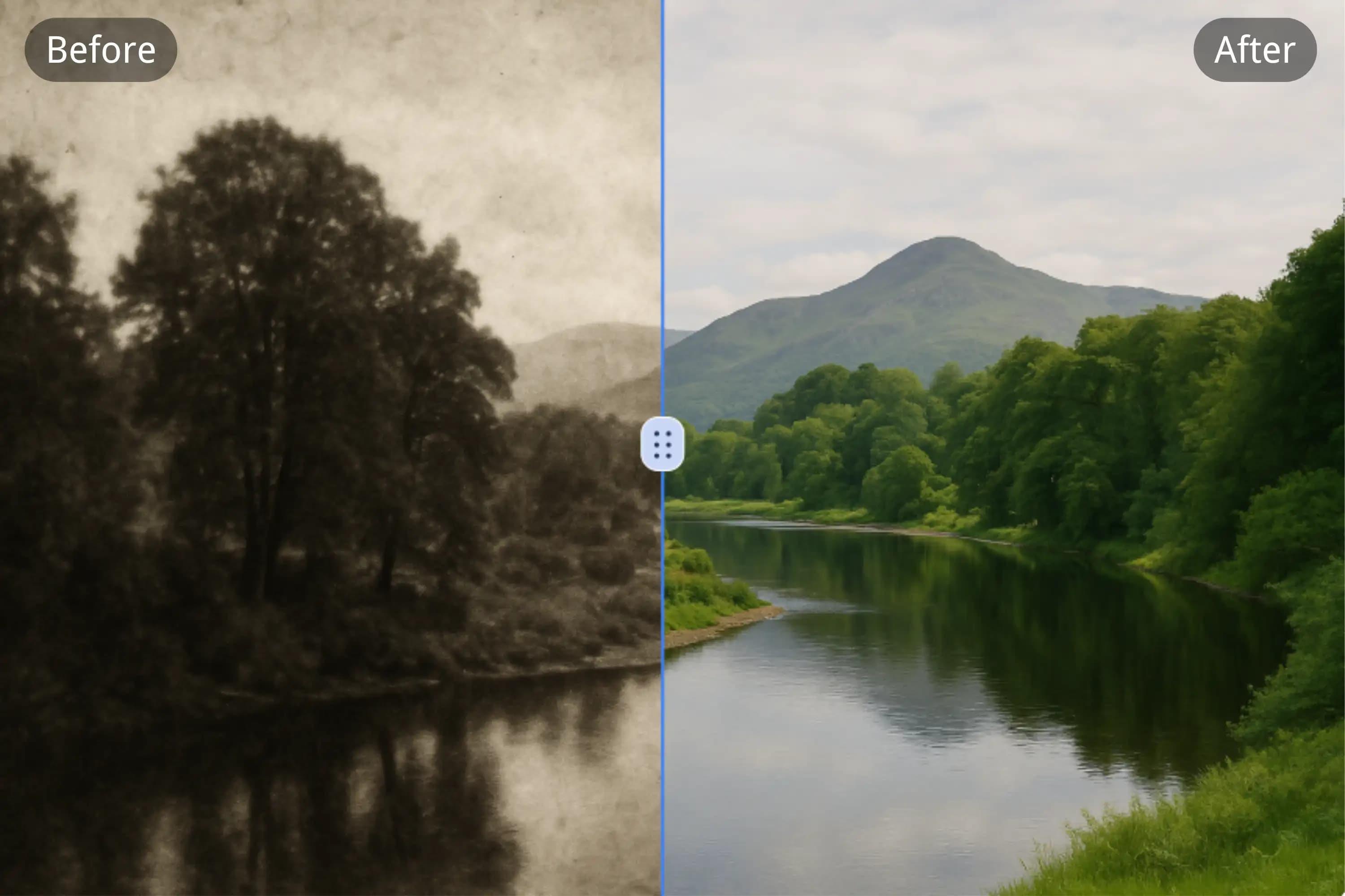 One-Click AI Restoration, No Skills Needed