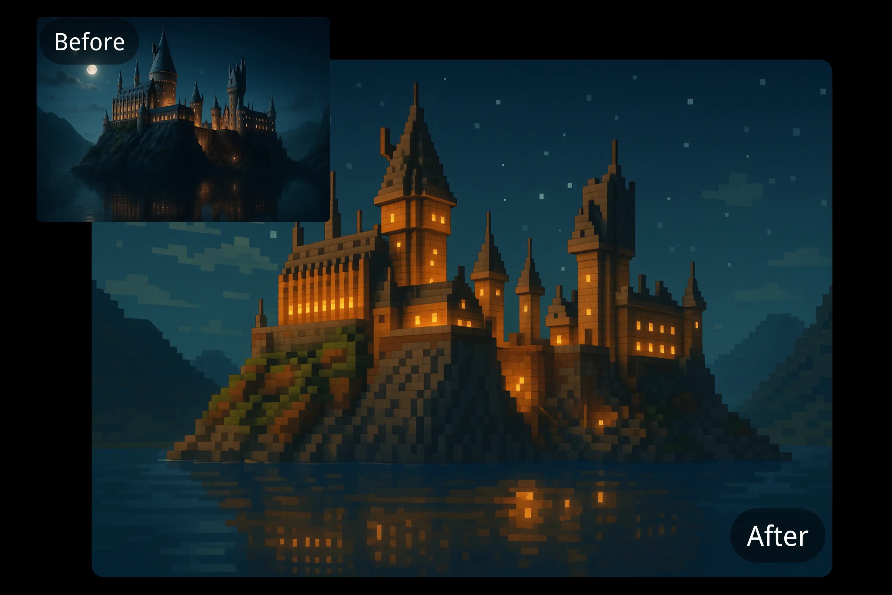 🧩 Authentic Minecraft Pixel Art