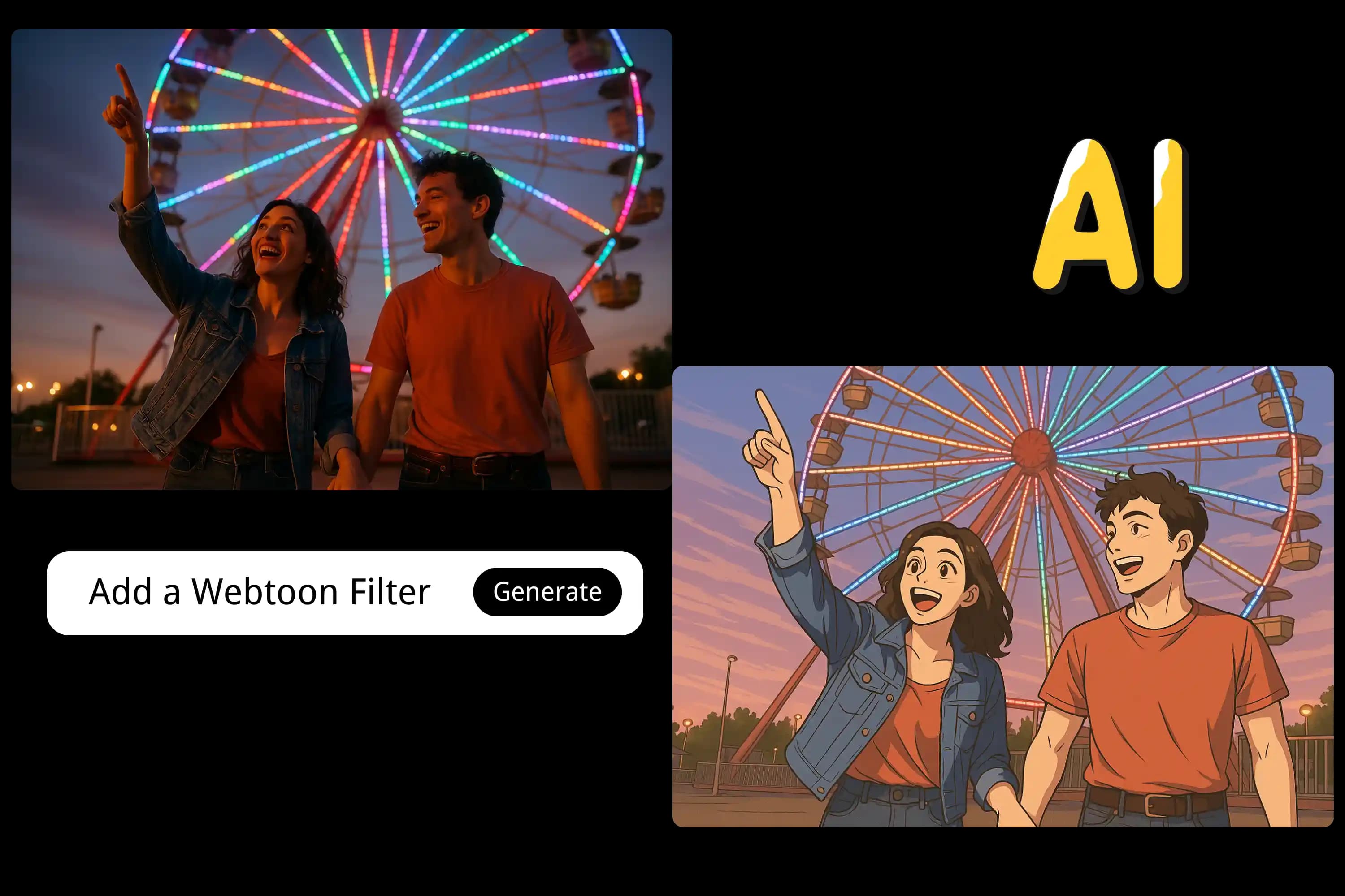 🚀 Webtoon Effect Generator – No App, No Hassle