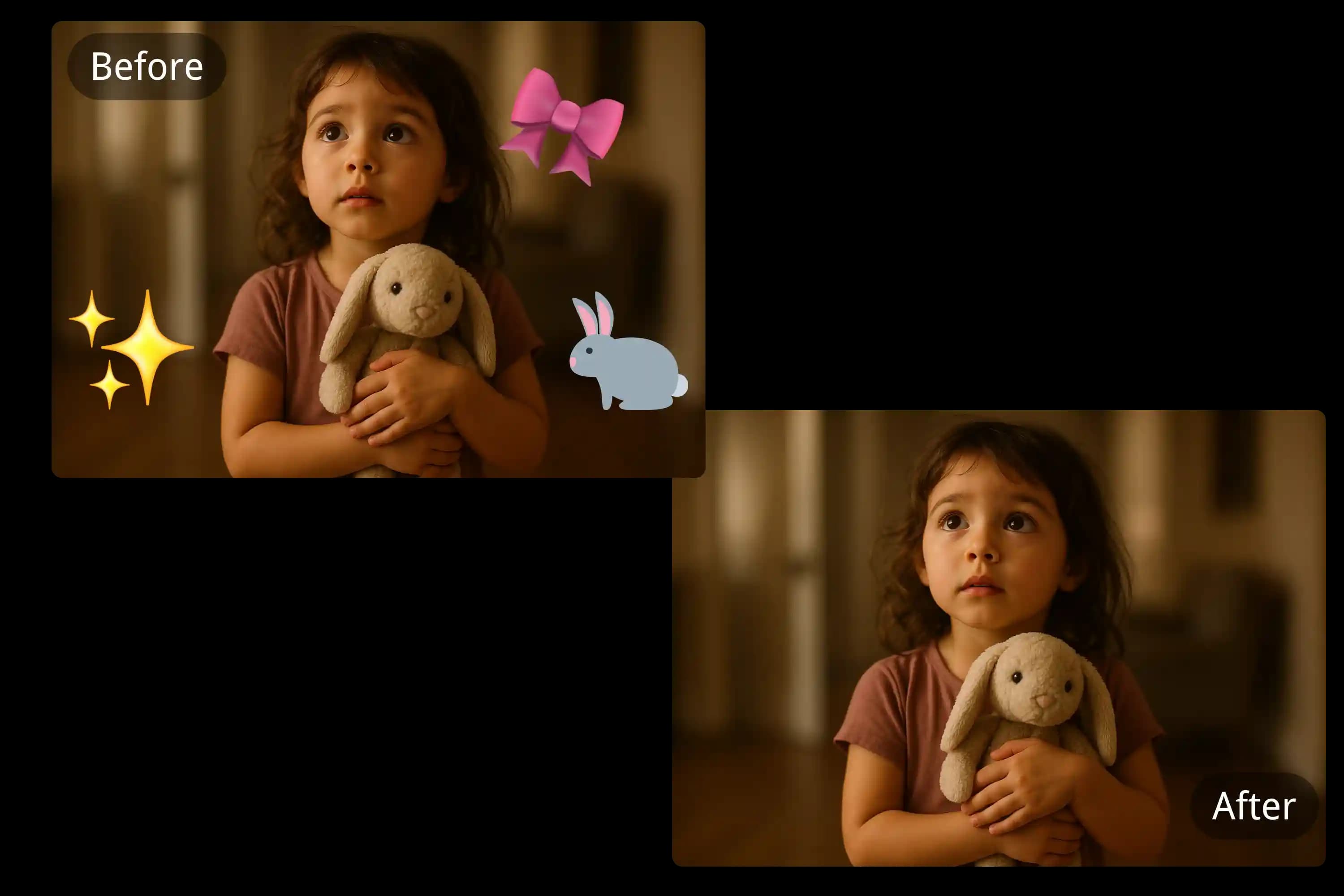 Seamless Background Reconstruction