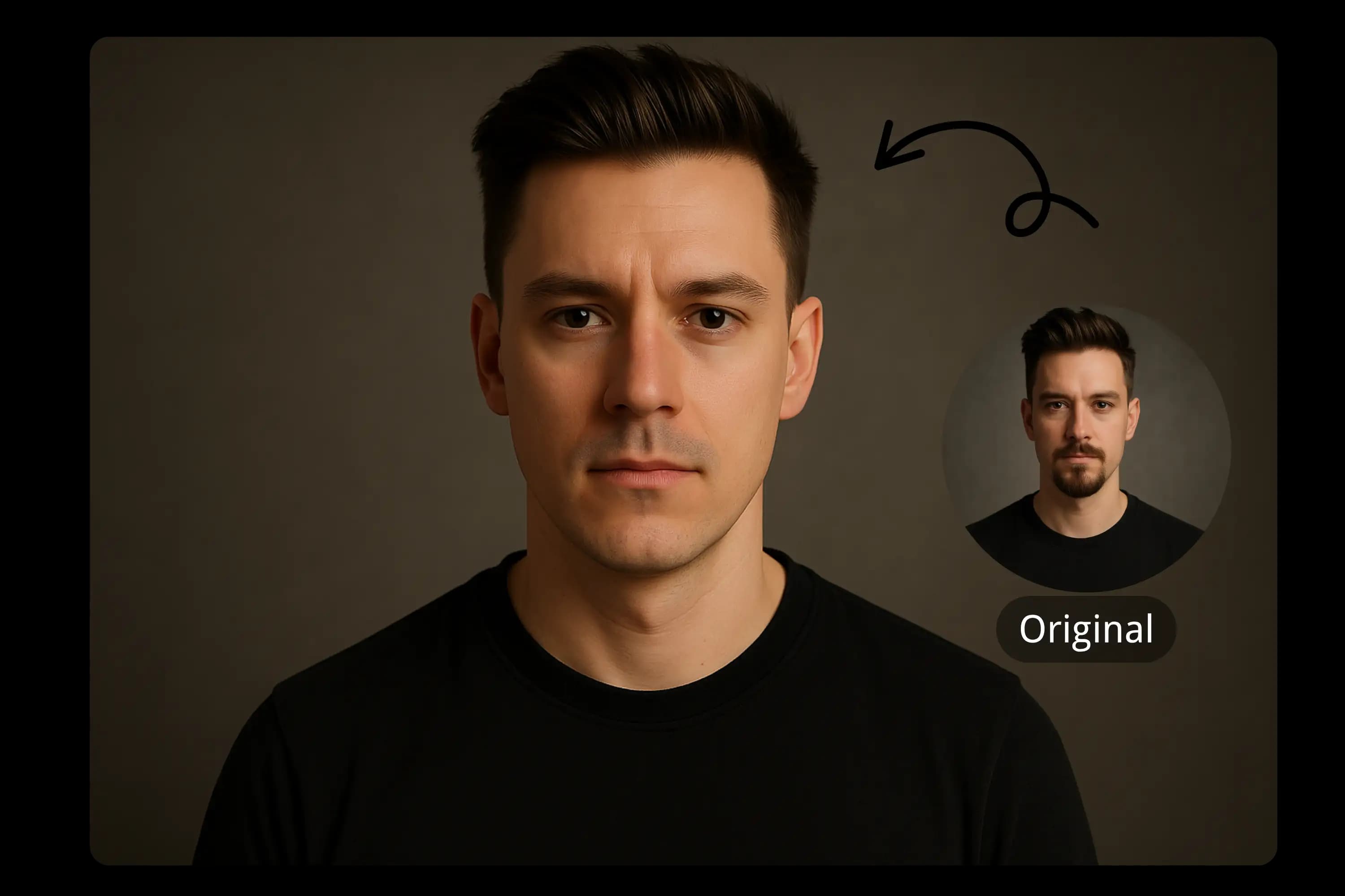 AI-Powered Beard Removal