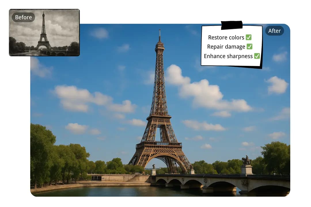 Automatic Photo Restoration