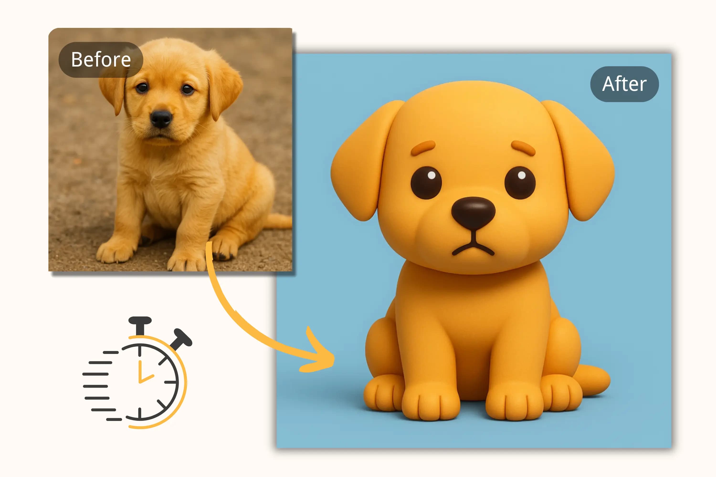 Quick Children 3D Icon Creation