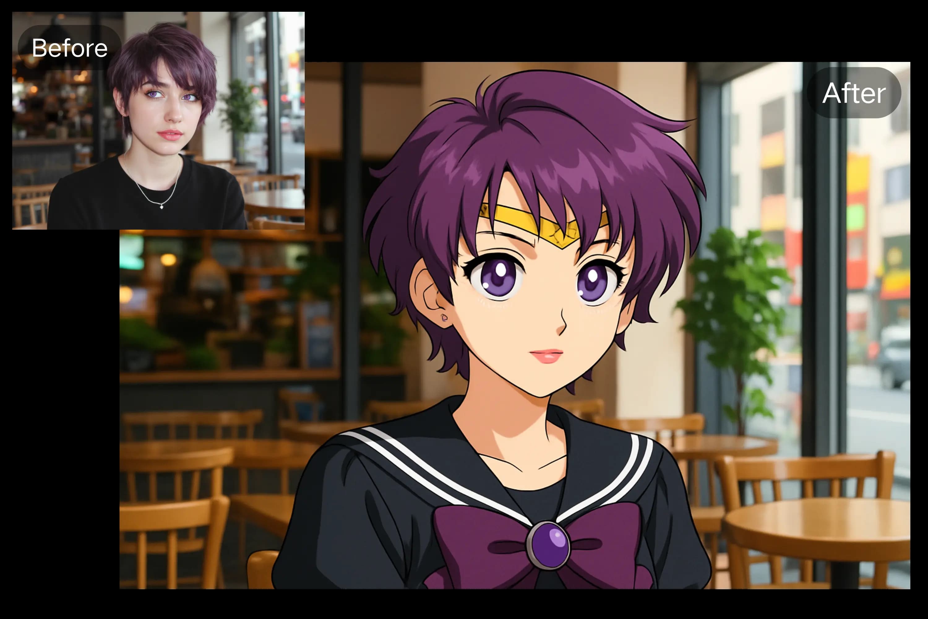 Custom Sailor Moon Comic Appearance