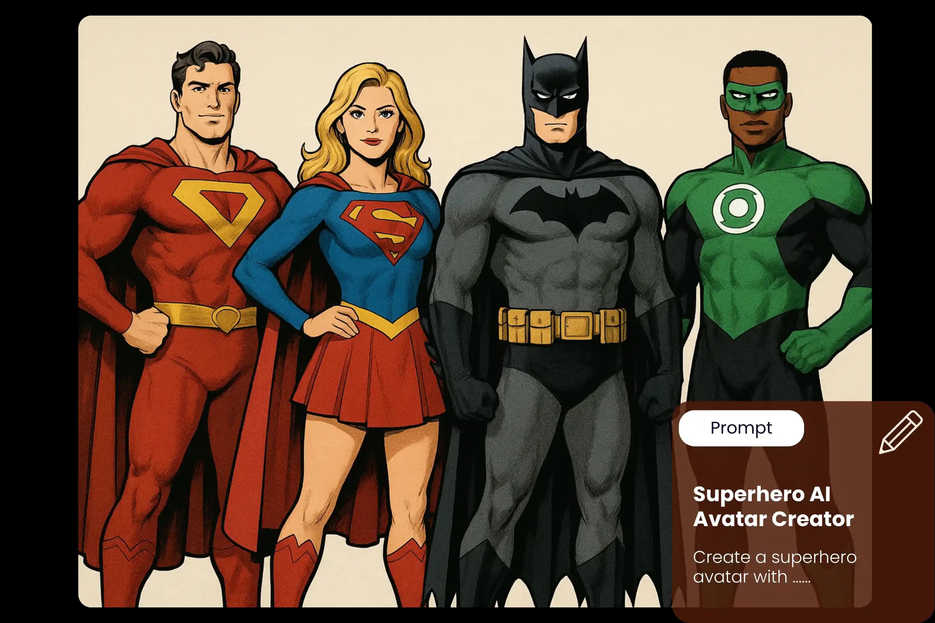 Text-to-Image Superhero Creation