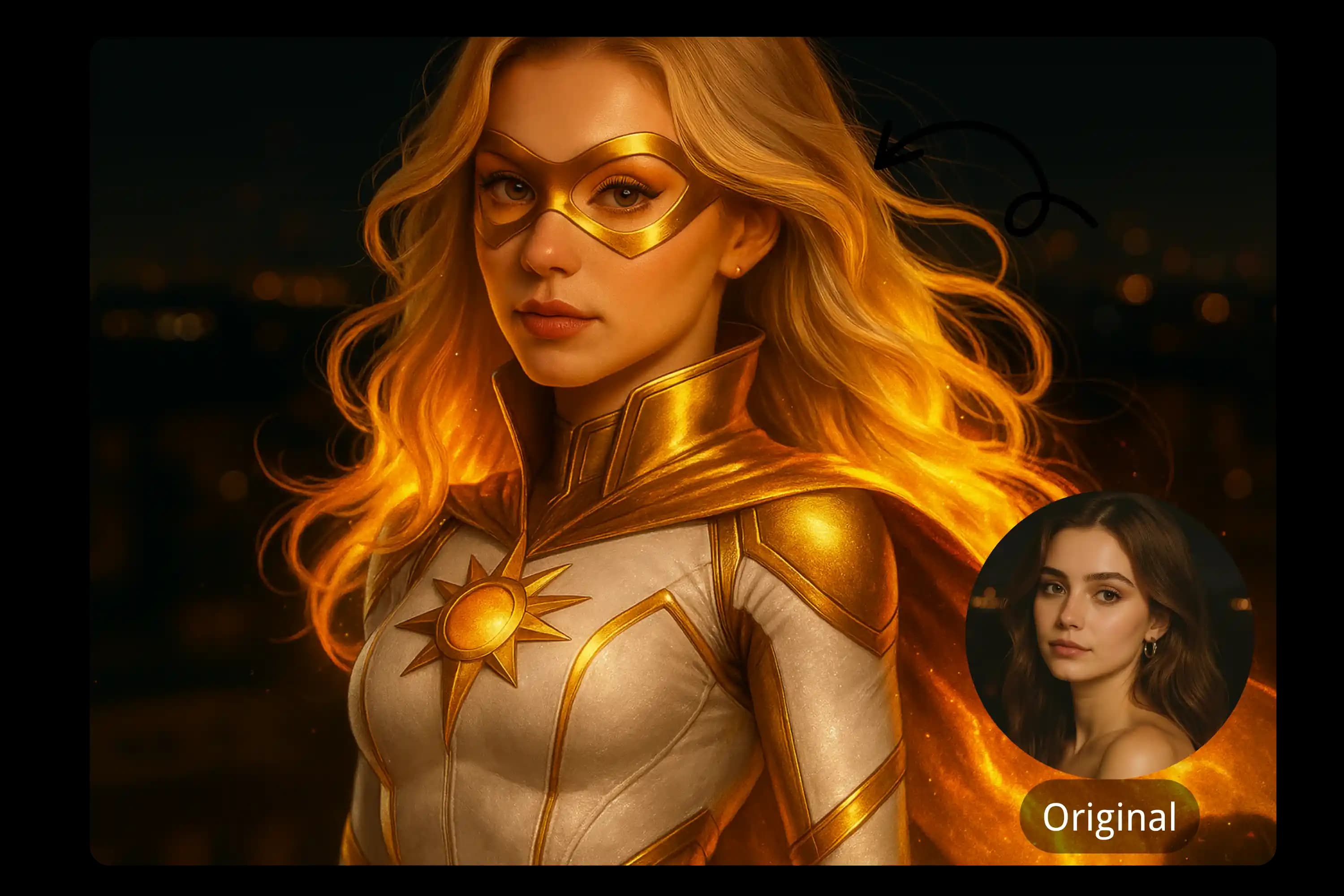 Photo-to-Superhero AI Transformation