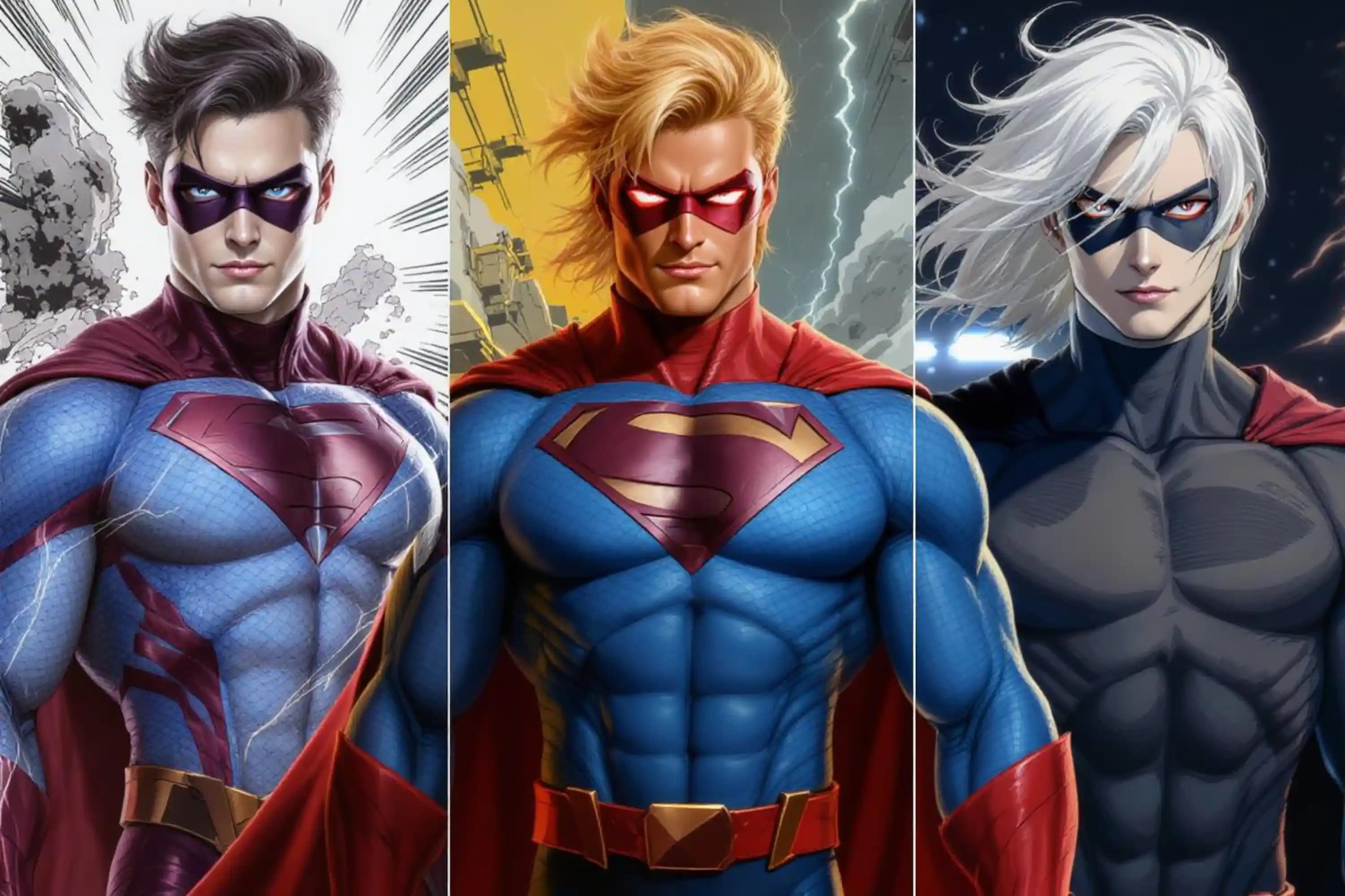 Multiple Artistic Styles for Your Superhero