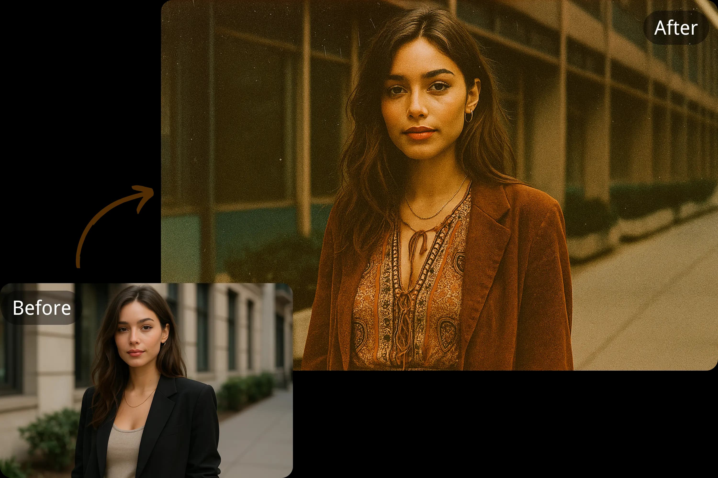 Film Grain & Sepia Tones