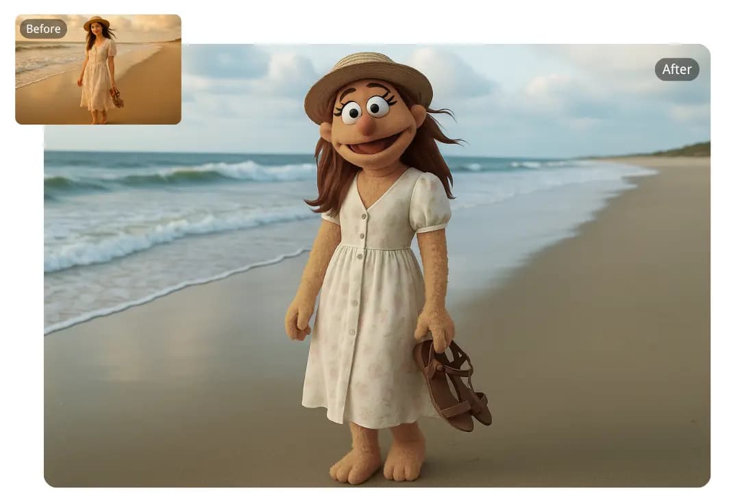 Instantly Create Muppet Style Images from photo