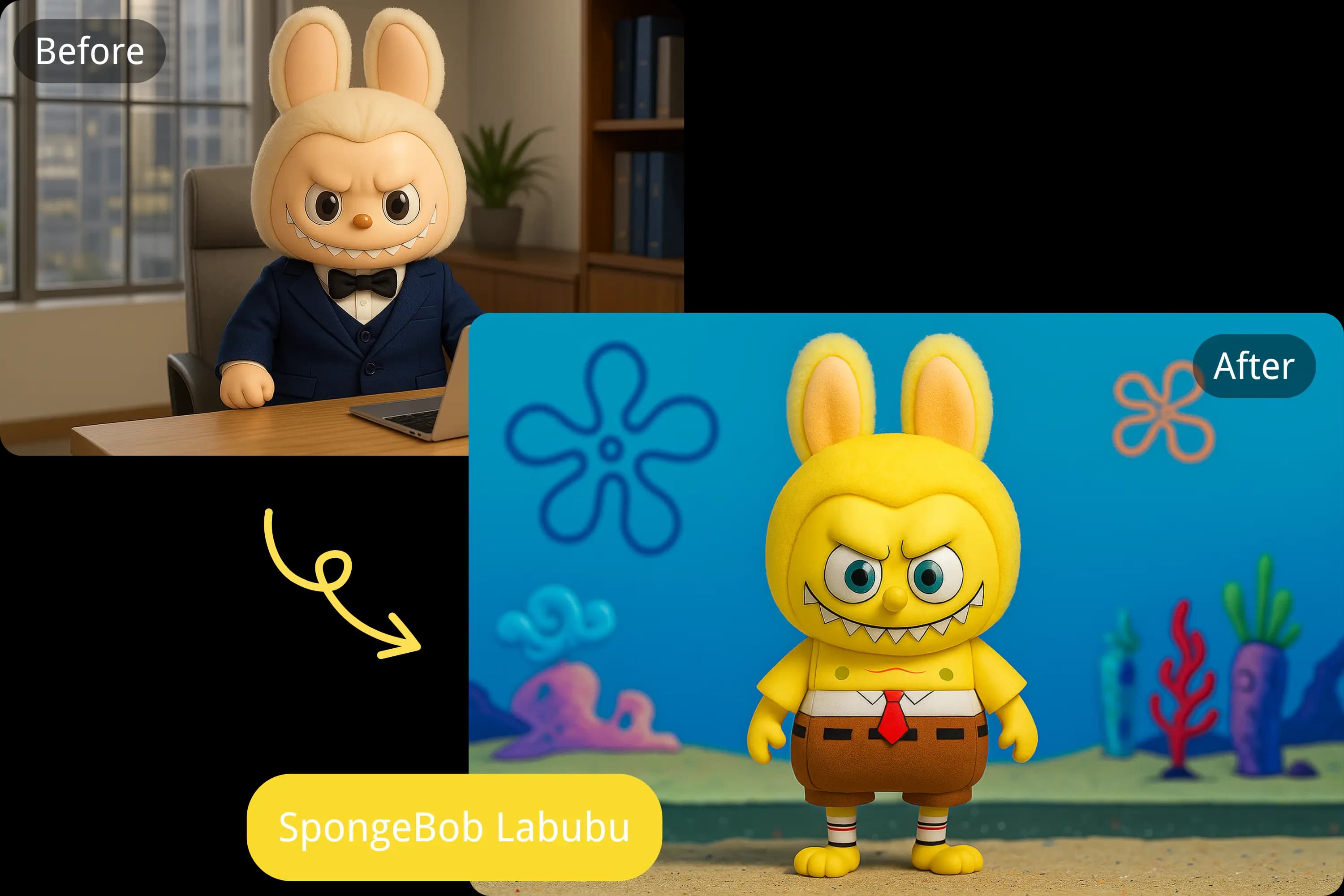 Build  Labubus with Other Characters