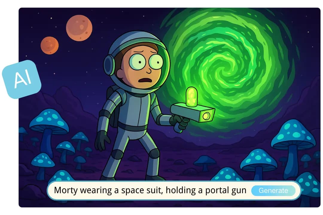 Instantly Create Free Rick and Morty Avatars From Text
