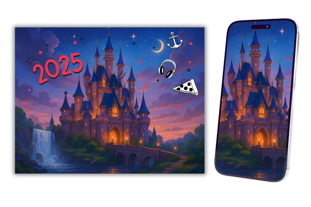 🏰 Design Your Own AI Disney Posters &Wallpapers