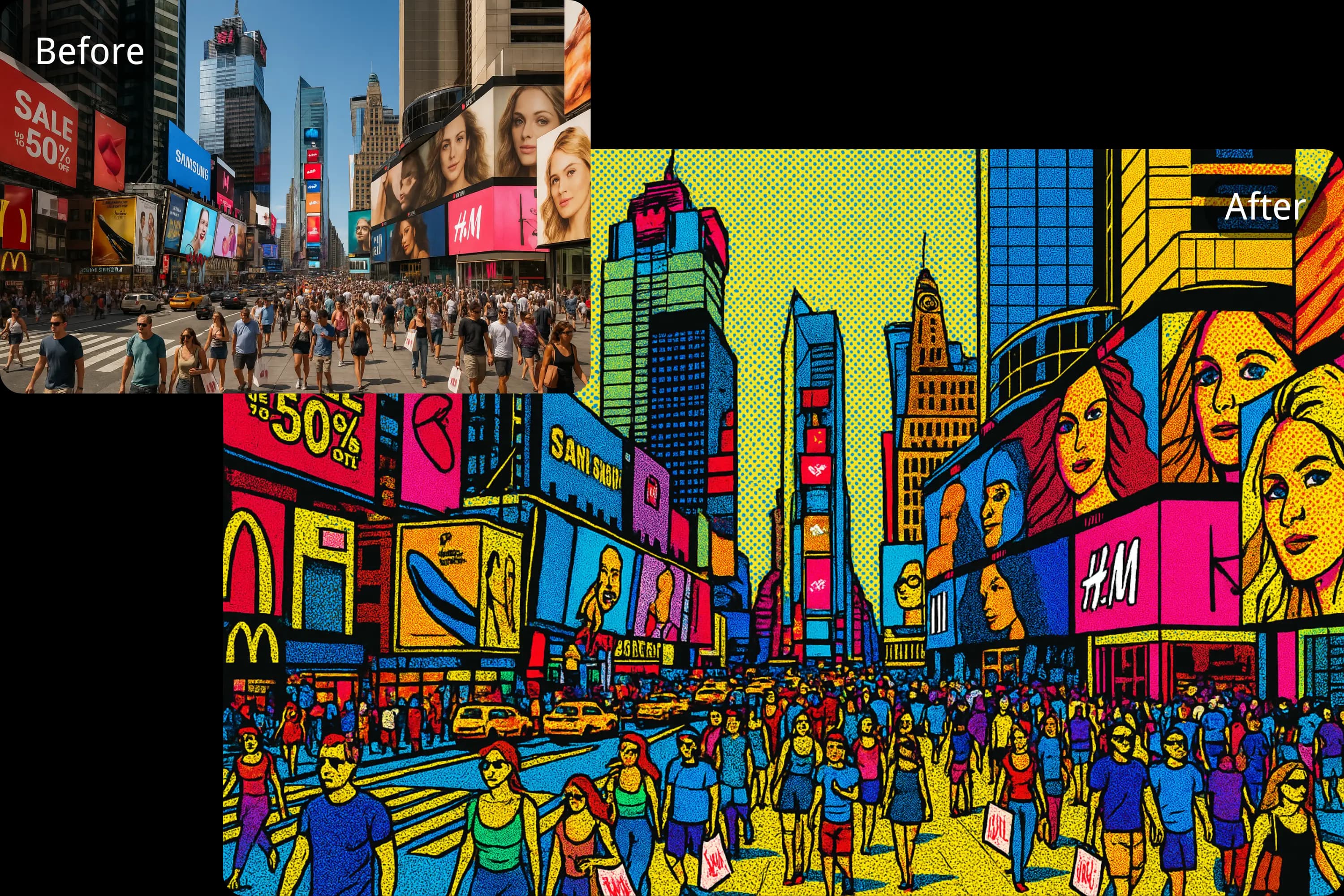 Turn Photos into Pop Art Style Instantly