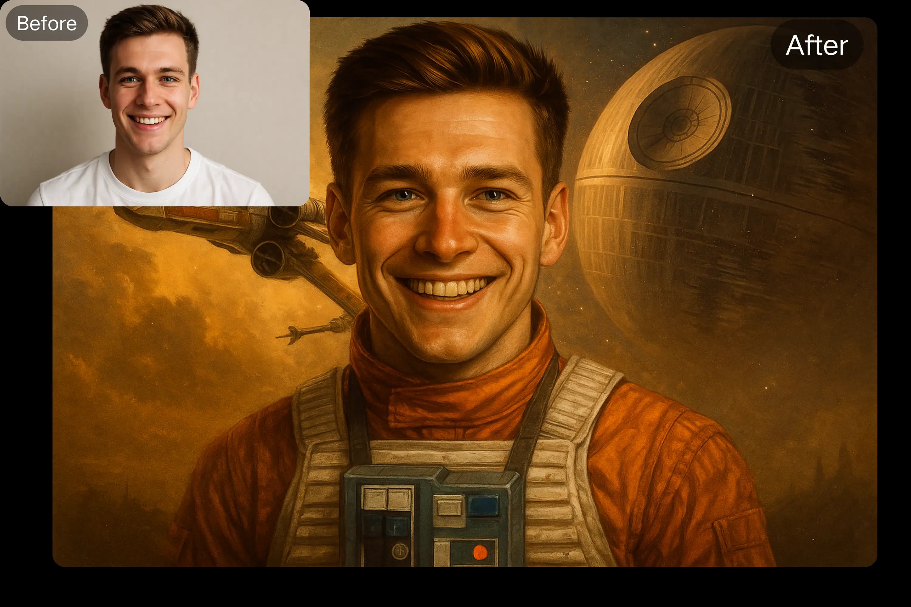 Text-to-Galactic Legend