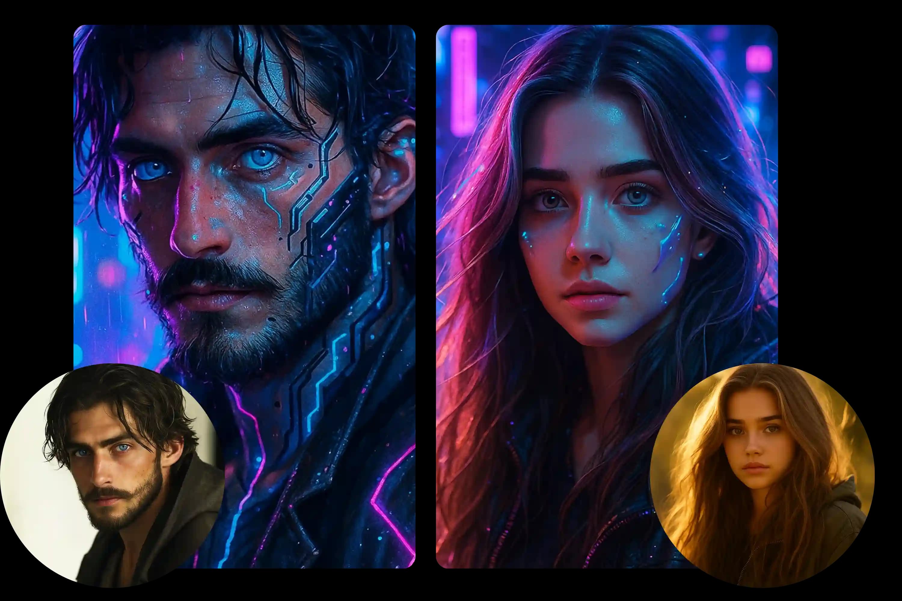 📸 Photo to Cyberpunk AI Filter