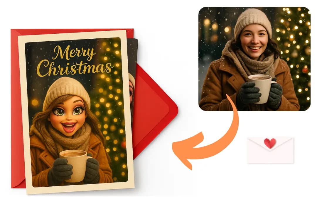 Bratz Doll Maker for Holiday Greeting Cards