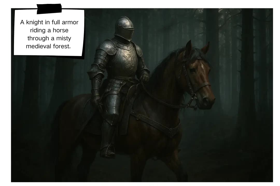 Transformed Text into Medieval Art With AI Medieval Art Generator