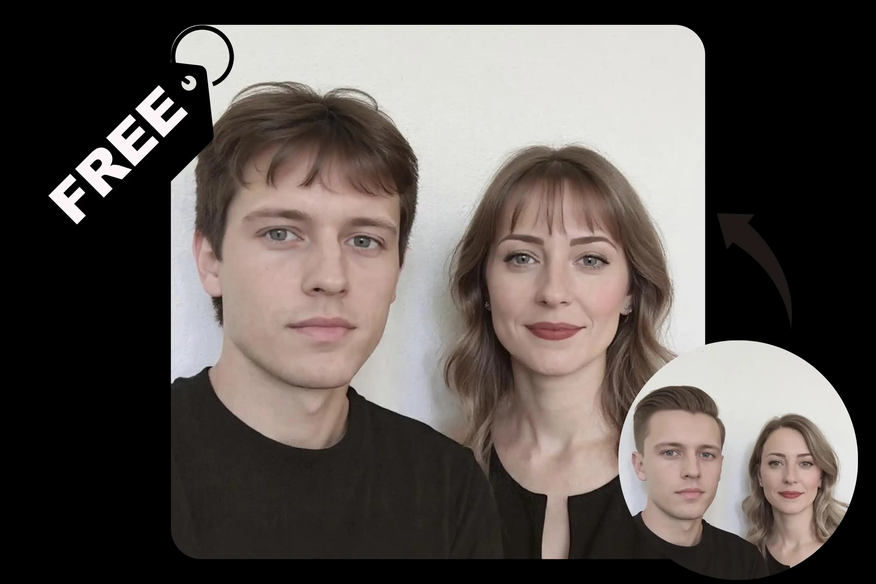 Free Online Bangs Try-On Filter