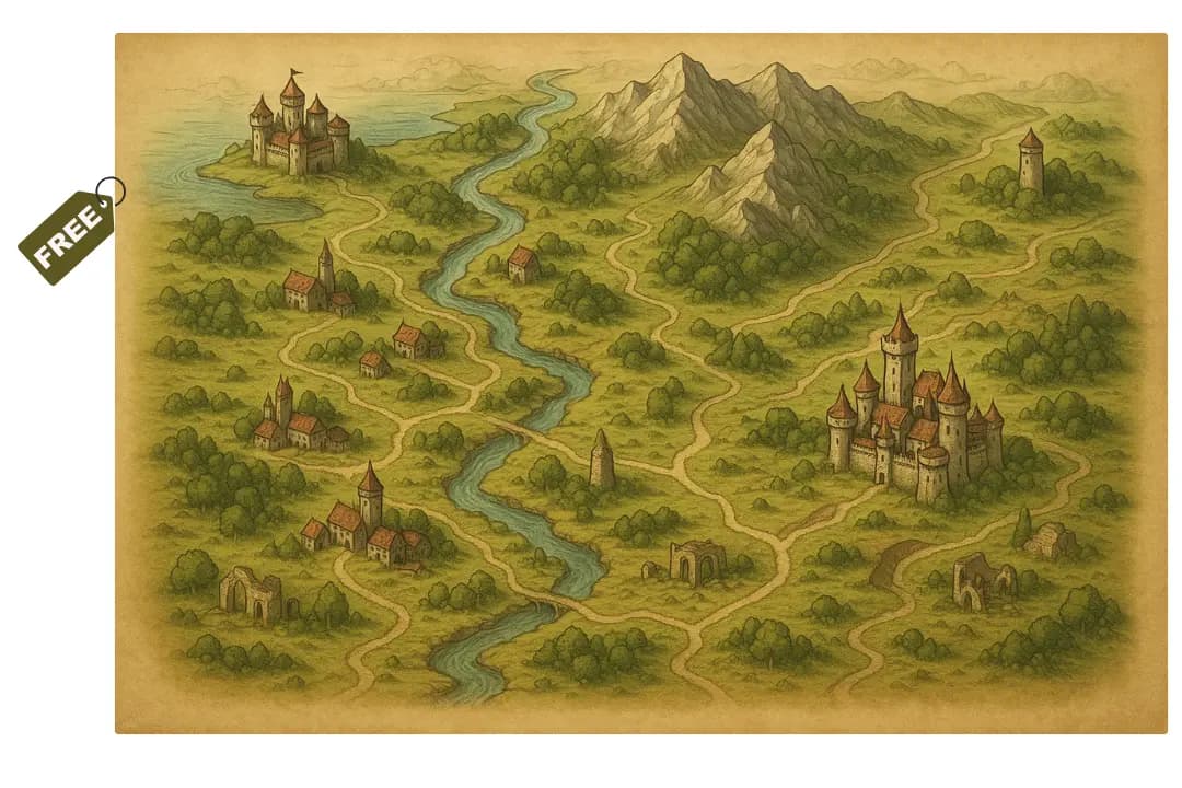 Free Fantasy Map Creator with No Login
