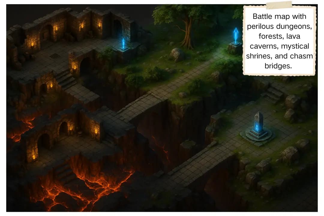 Customizable Fantasy World Map Generator for RPGs