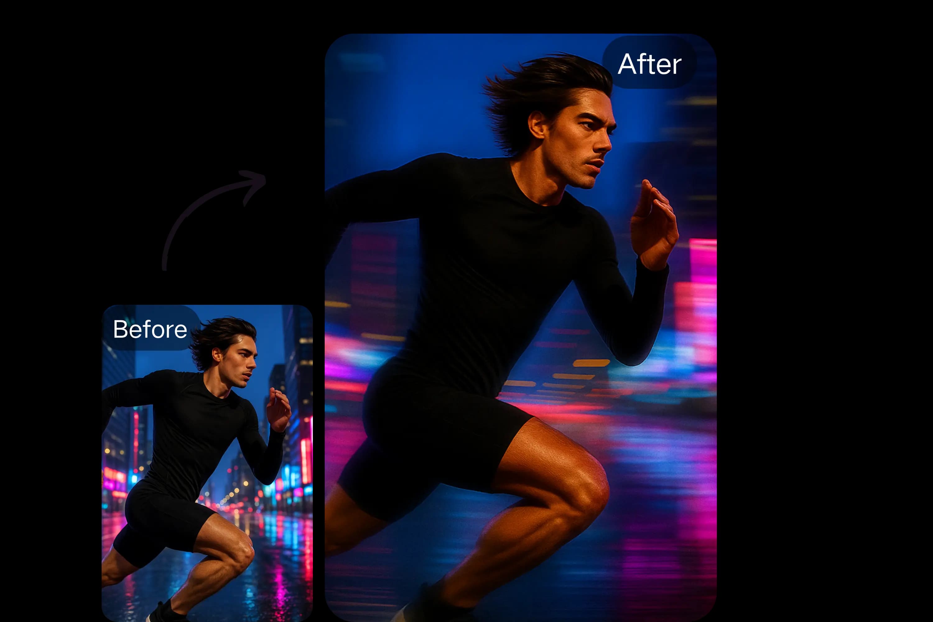 High-Resolution Motion Blur Photo Downloads