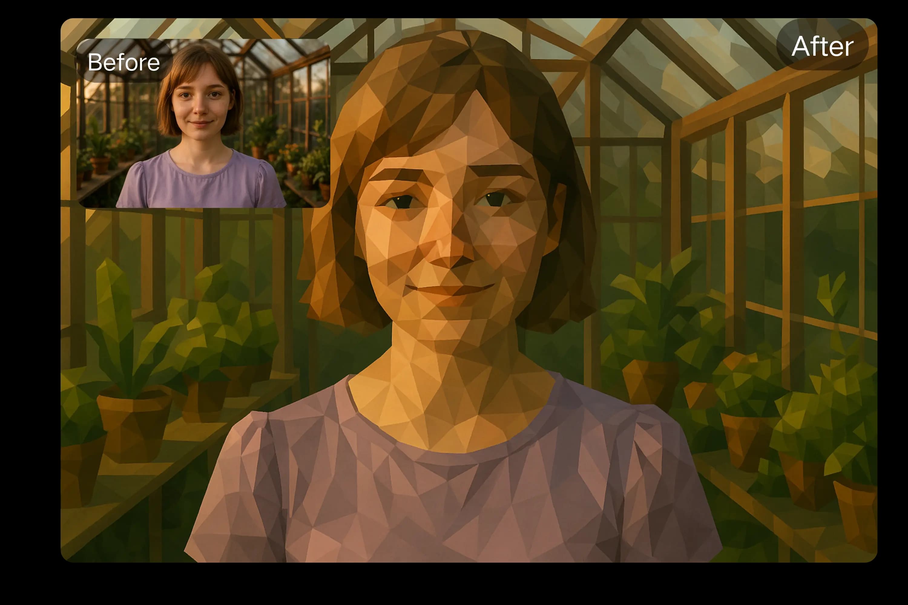 AI-Driven Low Poly Generator