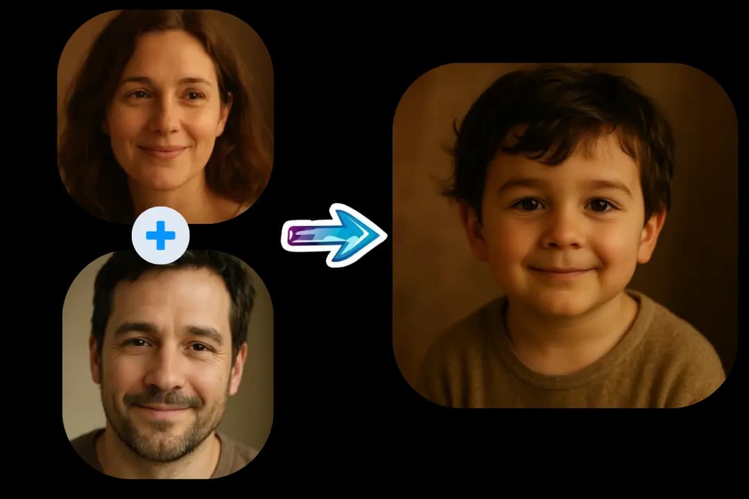 AI Face Merger for Realistic Results